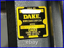 Dake 909205 10 Ton H-Frame Electric Hydraulic Press New No Box Please Read Dake 909205 10 Ton H-Frame Electric Hydraulic Press New No Box Please Read