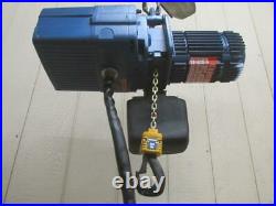Demag DKUN-2-250-K-V1 Electric Chain Hoist 1/4 Ton 500 Lbs 3 PH 13' Lift