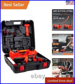 Durable 5 Ton Electric Car Lift & Emergency Tire Pump for Roadside Assistance