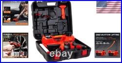 Durable 5 Ton Electric Car Lift & Emergency Tire Pump for Roadside Assistance
