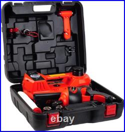Durable 5 Ton Electric Car Lift & Emergency Tire Pump for Roadside Assistance