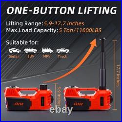 Durable 5 Ton Electric Car Lift & Emergency Tire Pump for Roadside Assistance