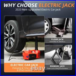 Durable 5 Ton Electric Car Lift & Emergency Tire Pump for Roadside Assistance