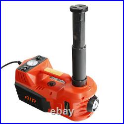 Electric 12V Car Jack 5Ton Floor Jack Lift with Impact Wrench Tire Inflator Pump
