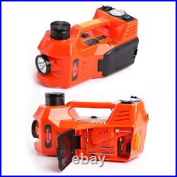 Electric 12V Car Jack 5Ton Floor Jack Lift with Impact Wrench Tire Inflator Pump