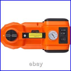 Electric Car Jack 5 Ton 12V Hydraulic Floor Jack Kit withElectric Impact Wrench