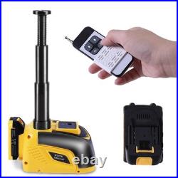 Electric Car Jack 5 Ton 18V Hydraulic, Cordless, Remote Control