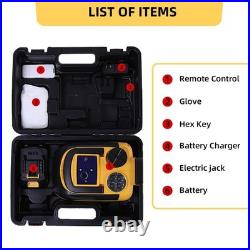 Electric Car Jack 5 Ton 18V Hydraulic, Cordless, Remote Control