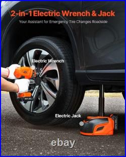 Electric Car Jack 5 Tons /11000 lbs Portable Jack Storage Kit withRemote Control Electric Car Jack 5 Tons /11000 lbs Portable Jack Storage Kit withRemote Control