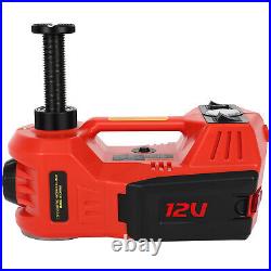 Electric Car Jack Lift 5 Ton 12V Floor Jack with Impact Wrench Car Repair Set
