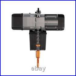 Electric Chain Hoist 1 ton Variable Speed 220V 1ø 5060HZ 20ft G100 Nickel