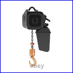 Electric Chain Hoist 1 ton Variable Speed 220V 1ø 5060HZ 20ft G100 Nickel