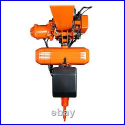 Electric Chain Hoist 2 Ton Power Trolley 20 ft FEC G80 Japan Chain H4 Prowinch