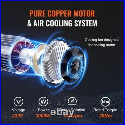 Electric Chain Hoist Three Phase Crane Hoist 4400 Lb 2 Ton Load 20 Ft Lift