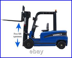 Electric Forklift 1.5 Ton Rated Capacity Lifter Truck w side shift Brand New USA