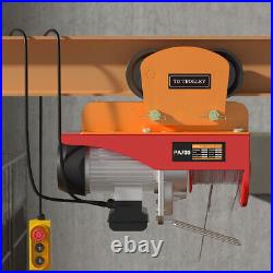 Electric Hoist Manual Trolley for 2.68-4.33 in I-Beam 1 Ton 2204 LBS for PA600