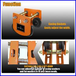Electric Hoist Manual Trolley for 2.68-4.33 in I-Beam 1 Ton 2204 LBS for PA600
