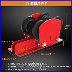 Electric Hoist Manual Trolley for 2.68-4.33 in I-Beam 1 Ton 2204 LBS for PA600 P