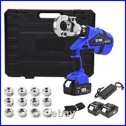 Electric Hydraulic Cable Lug Crimping Pliers 6 Ton Electric Hydraulic Crimper