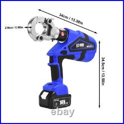 Electric Hydraulic Cable Lug Crimping Pliers 6 Ton Electric Hydraulic Crimper