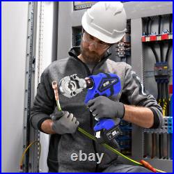 Electric Hydraulic Cable Lug Crimping Pliers 6 Ton Electric Hydraulic Crimper