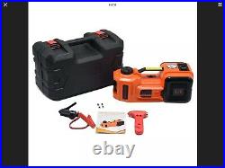 Electric Hydraulic Car Jack & Impact Wrench & Tire Inflator Kit 12v -5 Ton -new