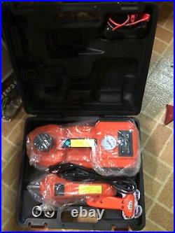 Electric Hydraulic Car Jack & Impact Wrench & Tire Inflator Kit 12v -5 Ton -new