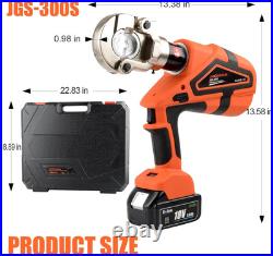 Electric Hydraulic Crimping Tool 12 Ton Battery Cable Crimper