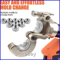 Electric Hydraulic Crimping Tool 12 Ton Battery Cable Crimper