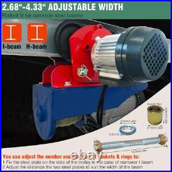 Electric Trolley for Power Hoist, 1 Ton 2204 LBS Capacity