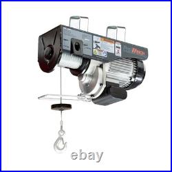 Electric Wire Rope Hoist 1 Ton 2200 lb 110V 38 ft. Wired Remote Control, H1 Duty Electric Wire Rope Hoist 1 Ton 2200 lb 110V 38 ft. Wired Remote Control, H1 Duty