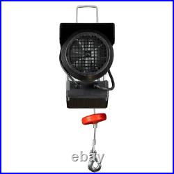 Electric Wire Rope Hoist 1100 lb 110V 1/2 Ton 38 ft. H1 Duty Wireless Remote Electric Wire Rope Hoist 1100 lb 110V 1/2 Ton 38 ft. H1 Duty Wireless Remote