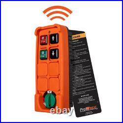 Electric Wire Rope Hoist 38 ft. Wireless Upper Limit Switch 4 1 ton 2200 lb 110V Electric Wire Rope Hoist 38 ft. Wireless Upper Limit Switch 4 1 ton 2200 lb 110V