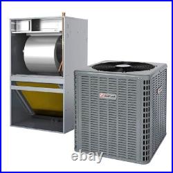 Everwell 2 Ton 15SEER2 CentralSplit FrontReturn AirHandler AC Heat PumSystem