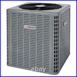 Everwell 2 Ton 15SEER2 CentralSplit FrontReturn AirHandler AC Heat PumSystem