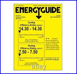 Everwell 2 Ton 15SEER2 CentralSplit FrontReturn AirHandler AC Heat PumSystem