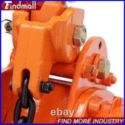Findmall 1 Ton Electric Chain Hoist with10FT G80 Double Chain Lifting 2200Lbs 110V