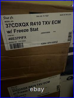 First Co 3 Ton Air Handler 37CDXQX R410 TXV ECM With Freeze Stat HVAC Unit First Co 3 Ton Air Handler 37CDXQX R410 TXV ECM With Freeze Stat HVAC Unit