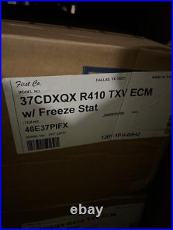 First Co 3 Ton Air Handler 37CDXQX R410 TXV ECM With Freeze Stat HVAC Unit First Co 3 Ton Air Handler 37CDXQX R410 TXV ECM With Freeze Stat HVAC Unit