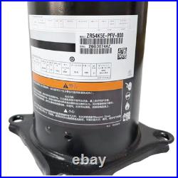 For Copeland ZR54K5E-PFV-800 NEW Scroll Compressor 208-230V 1PH 4.5 Tons R-22 US