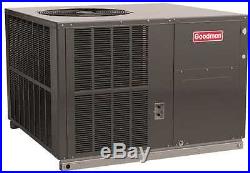 Goodman 14 SEER Packaged Gas Electric Unit 3 Ton Cooling 60,000 BTU Heating