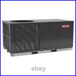 Goodman 2.5 Ton 13.4 SEER2 Central AC Heat Pump Package Unit System, Install Kit