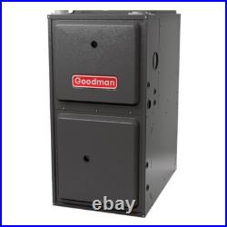 Goodman 2 Ton 13.5 SEER2 R32 Air Conditioner & 60K BTU 92% Upflow Gas Furnace