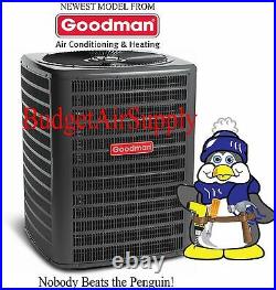 Goodman 2 Ton 16 Seer Straight A/C Condenser PRE Charged 410a GSX160241