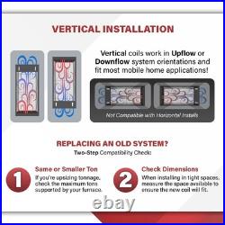 Goodman 3.5 Ton Central Heat Pump AC & Mobile Home Coil Air Conditioning System