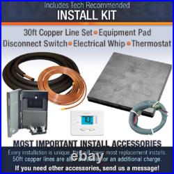 Goodman 5 Ton Air Conditioner & Upflow 96% 100K BTU 2 Stage Gas Furnace System