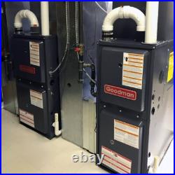 Goodman 5 Ton Air Conditioner & Upflow 96% 100K BTU 2 Stage Gas Furnace System