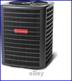Goodman GSX13 Central Air Conditioning 13 SEER Packages A-Coil-Lineset-Pad