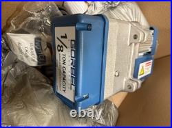Gorbel, 1/8 Ton, Electrical Chain Hoist, 1 Speed, 240 Volts