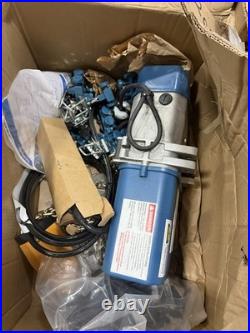 Gorbel, 1/8 Ton, Electrical Chain Hoist, 1 Speed, 240 Volts